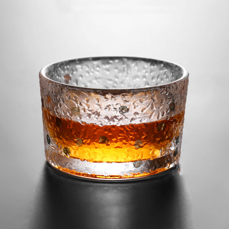 Handcrafted Gold Leaf Japanese Whiskey Glasses