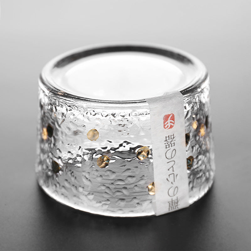 Handcrafted Gold Leaf Japanese Whiskey Glasses