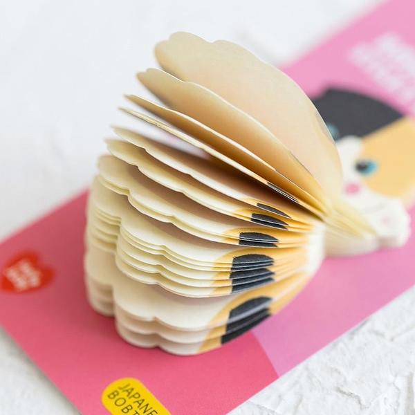 Kitty Sticky Note Memo Pad - 8 Cat Designs
