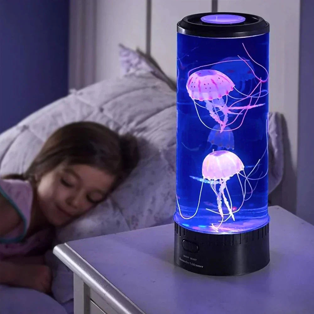 Color Changing Jellyfish Lamp with USB and Battery Power