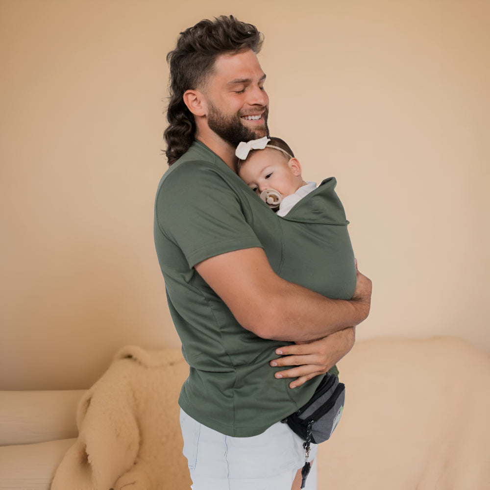 Ergonomic Hands-Free Baby Carrier T-Shirt for Infants