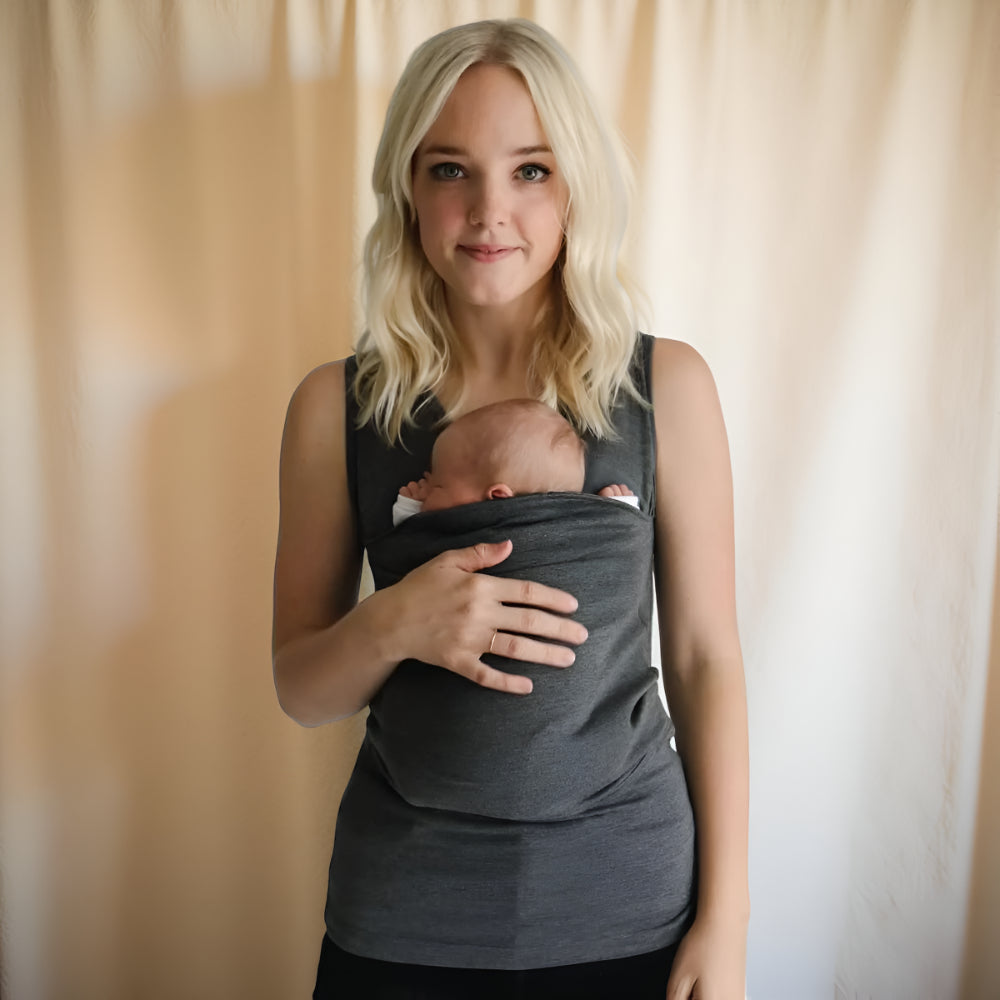 Ergonomic Hands-Free Baby Carrier T-Shirt for Infants