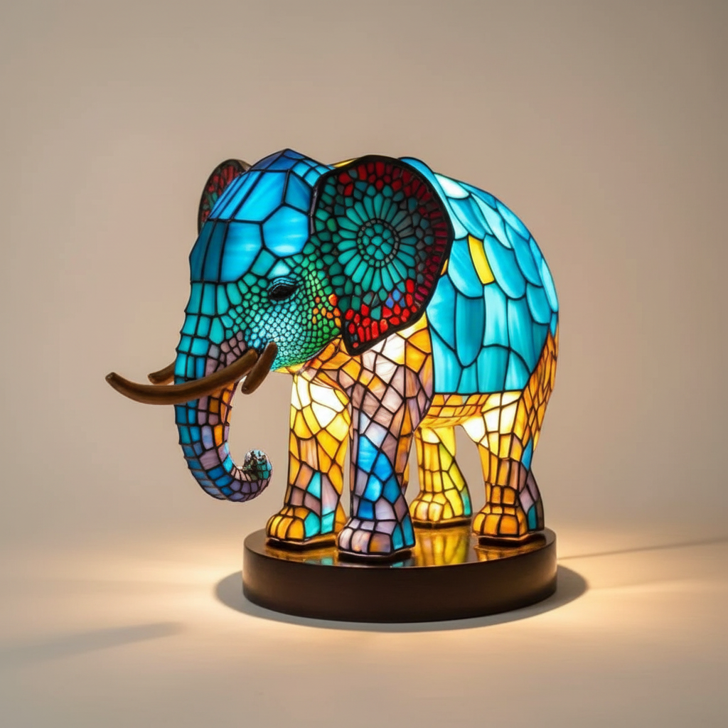 Artistic Table Lamp with Flexible Lighting Settings