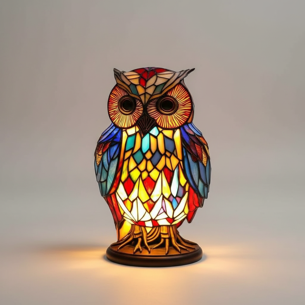 Artistic Table Lamp with Flexible Lighting Settings