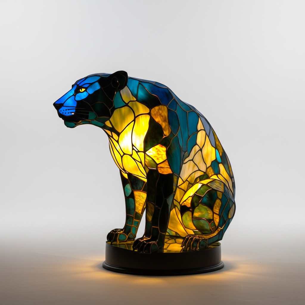 Artistic Table Lamp with Flexible Lighting Settings