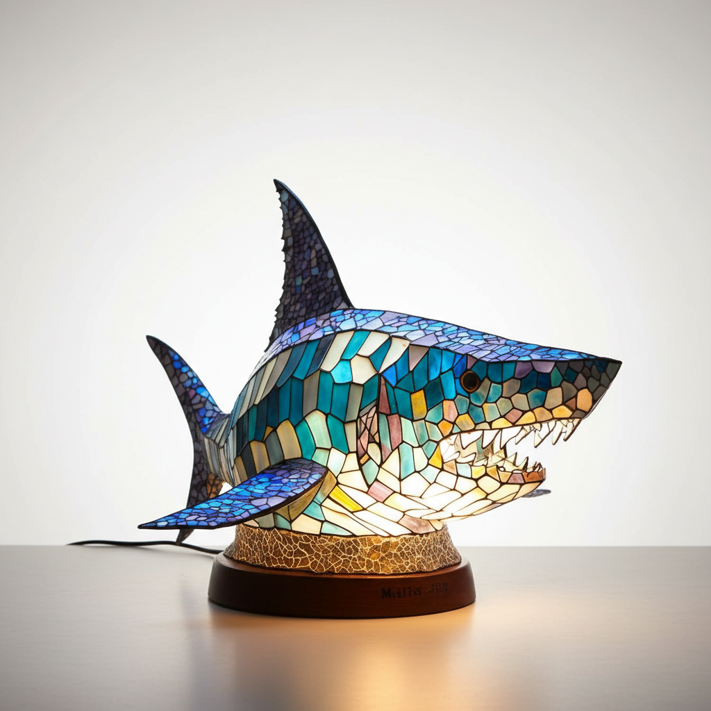 Artistic Table Lamp with Flexible Lighting Settings