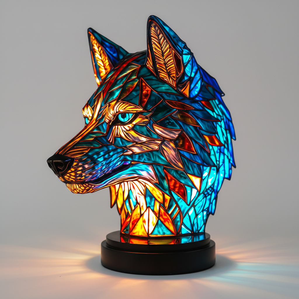 Artistic Table Lamp with Flexible Lighting Settings