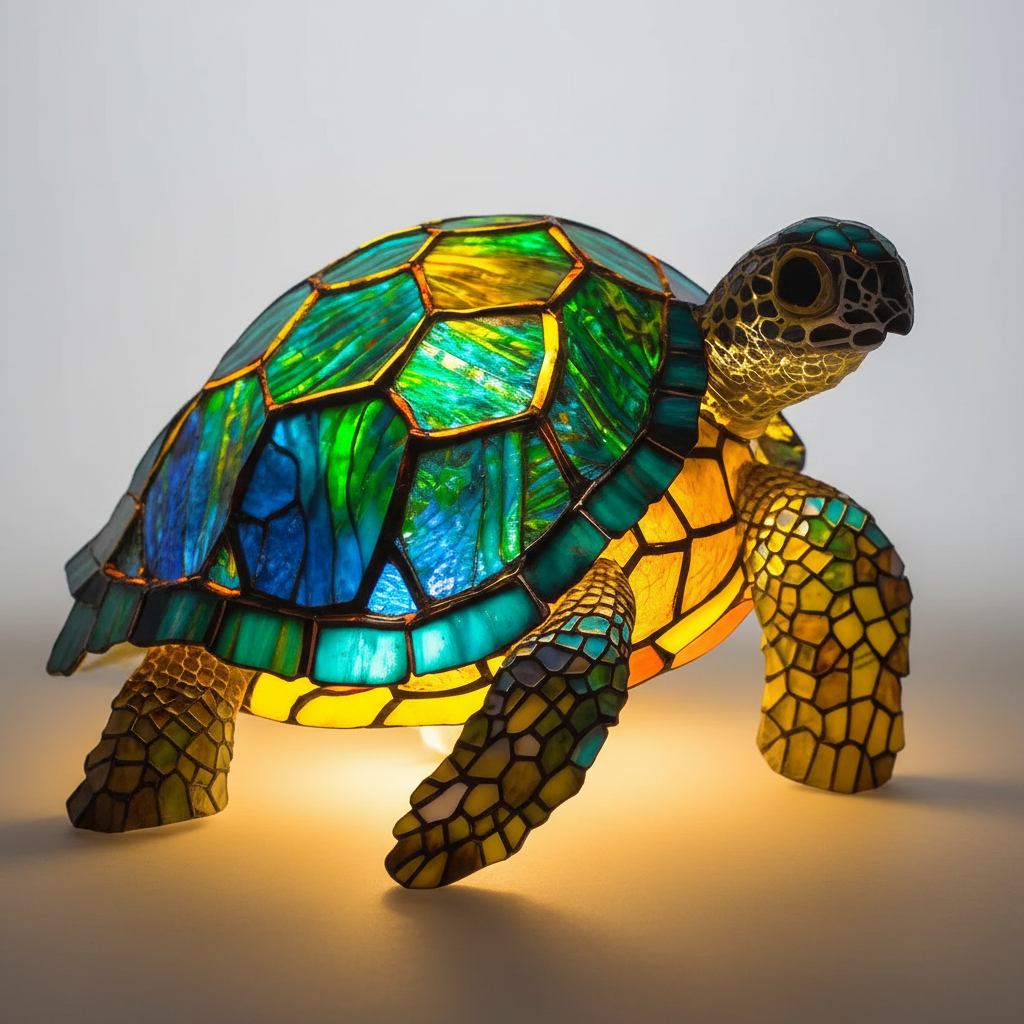 Artistic Table Lamp with Flexible Lighting Settings