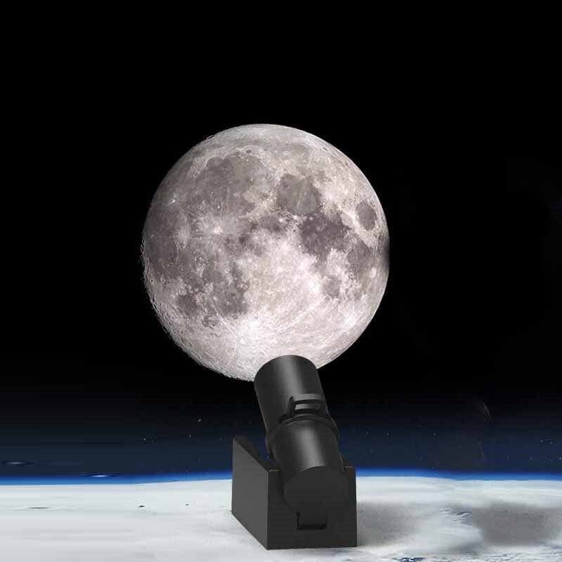 Earth and Moon LED Projector Lamp with Customizable Modes