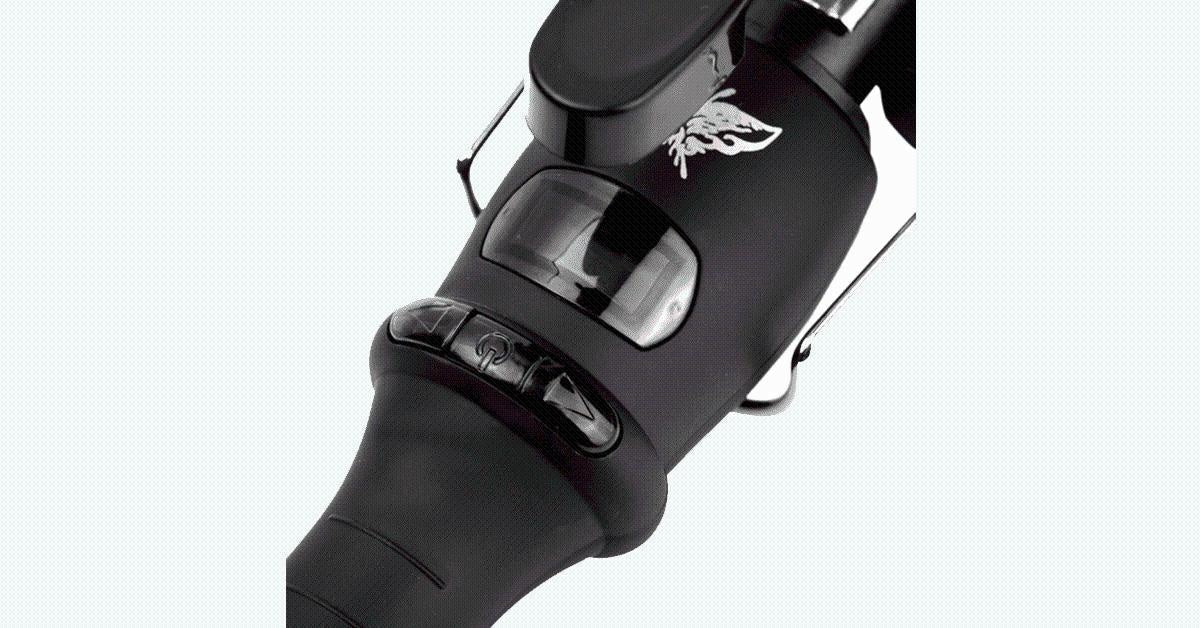 Triple Barrel LCD Curling Iron for Perfect Curls