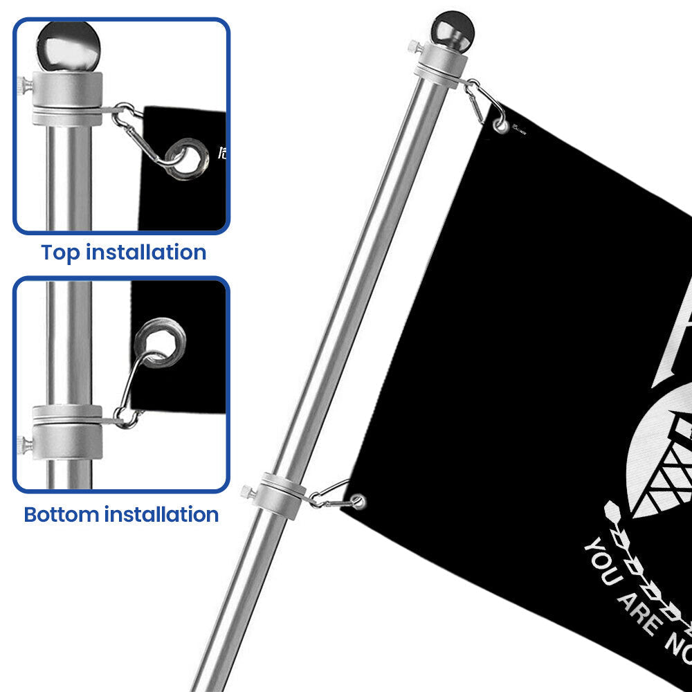 Patriotic POW/MIA Grommet Flag - You Are Not Forgotten, Canvas, Double-Sided