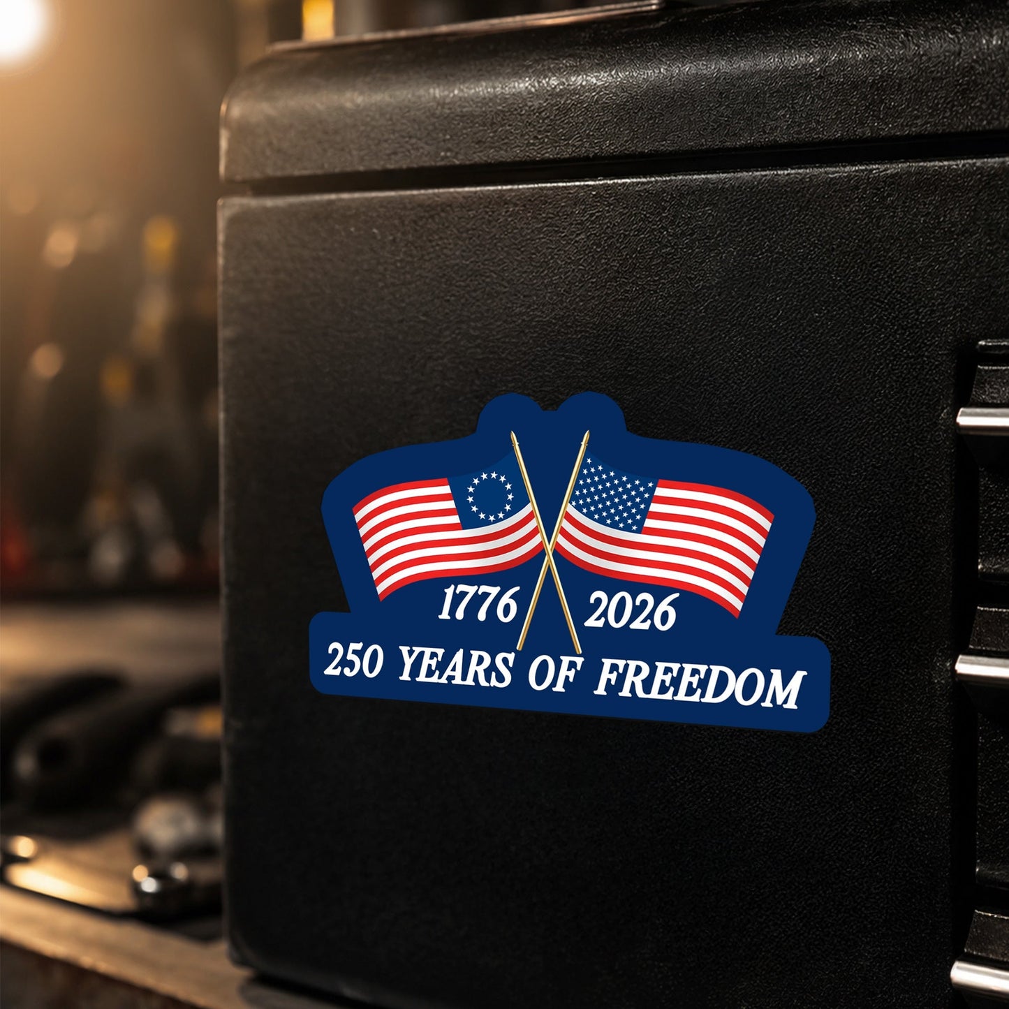 250 Years of Freedom Custom Car Magnet 1776-2026