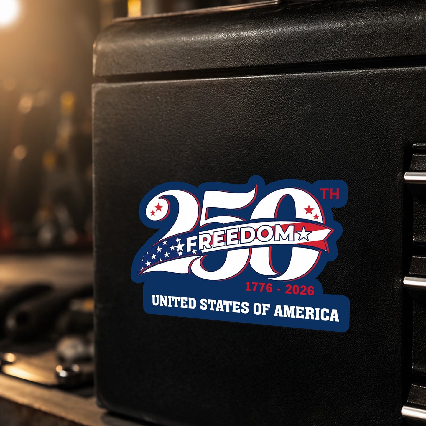 250 Years of Freedom Custom Magnet Sticker for Car and Refrigerator