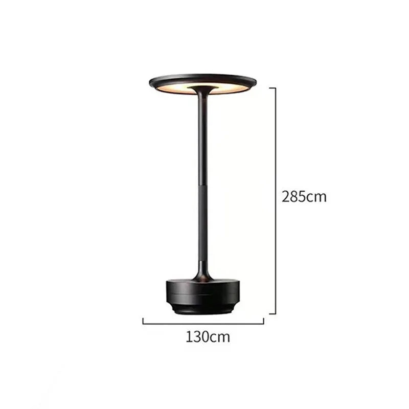 Dimmable Industrial LED Table Lamp with Adjustable Brightness