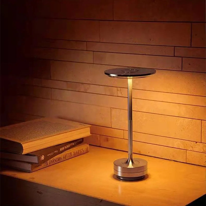 Dimmable Industrial LED Table Lamp with Adjustable Brightness