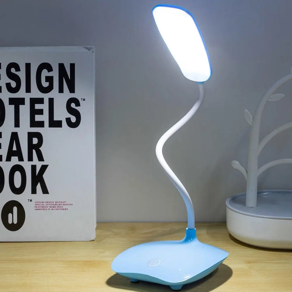 Dimmable LED Desk Lamp with Adjustable Neck and Wireless Charger