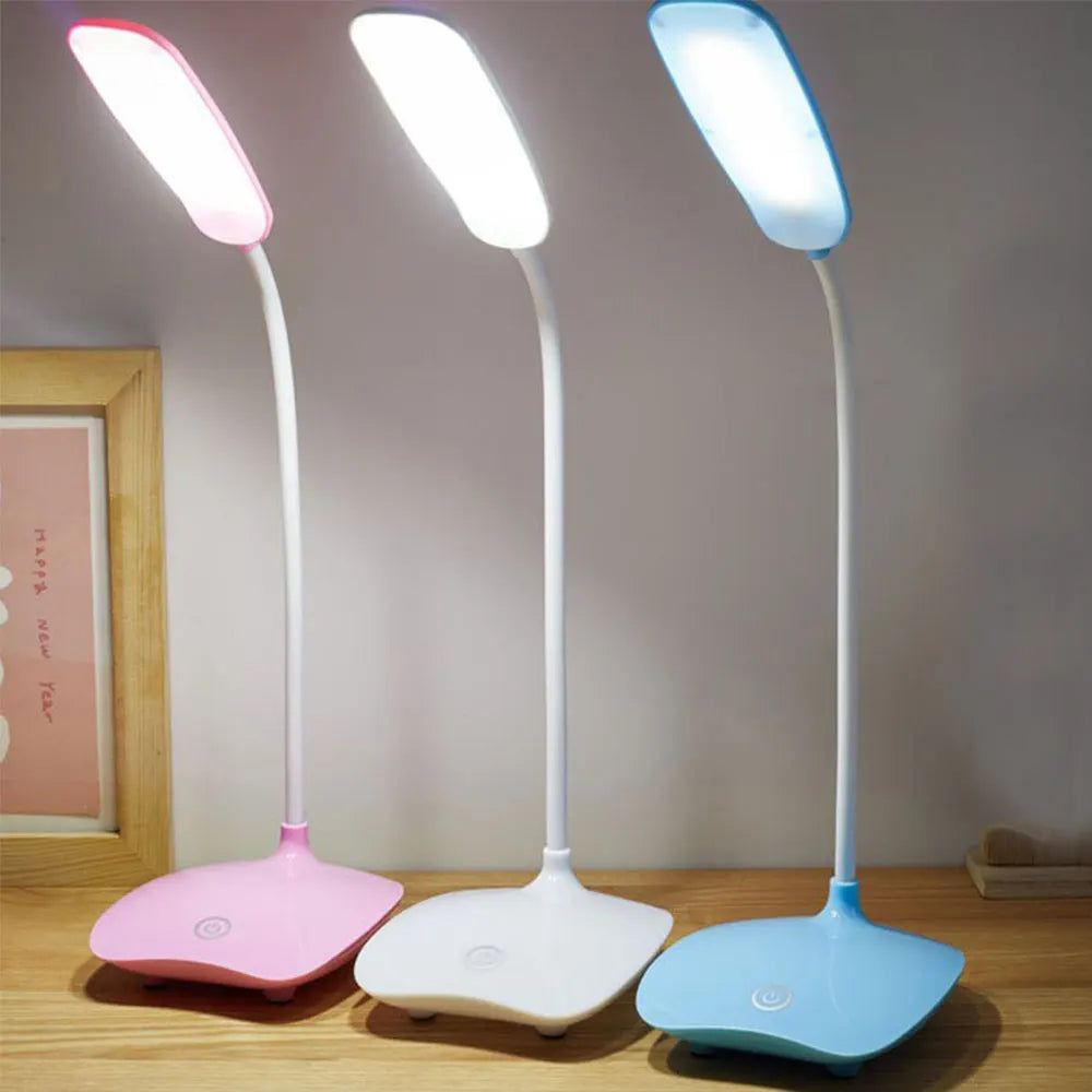 Dimmable LED Desk Lamp with Adjustable Neck and Wireless Charger