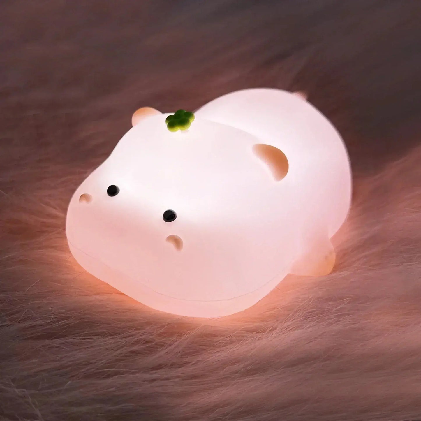 Animal-Shaped LED Night Lights with USB Rechargeable and Timer