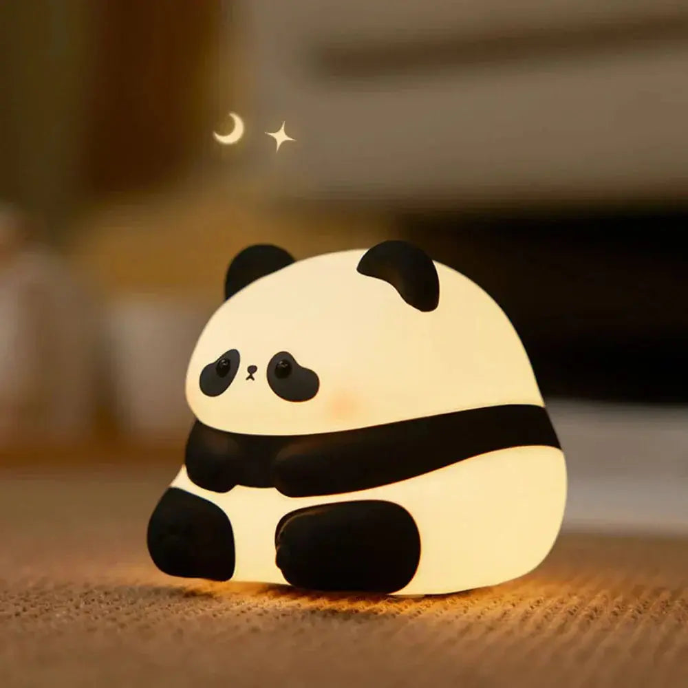 Animal-Shaped LED Night Lights with USB Rechargeable and Timer