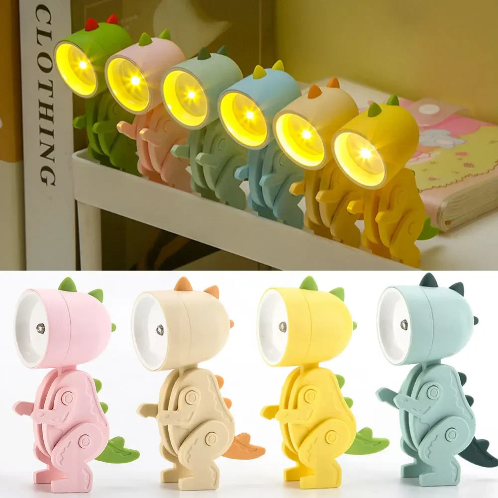 Dimmable Cute Dinosaur LED Night Light for Kids