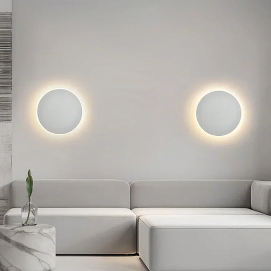 Round LED Touch Wall Light - Sleeksphere Modern Design