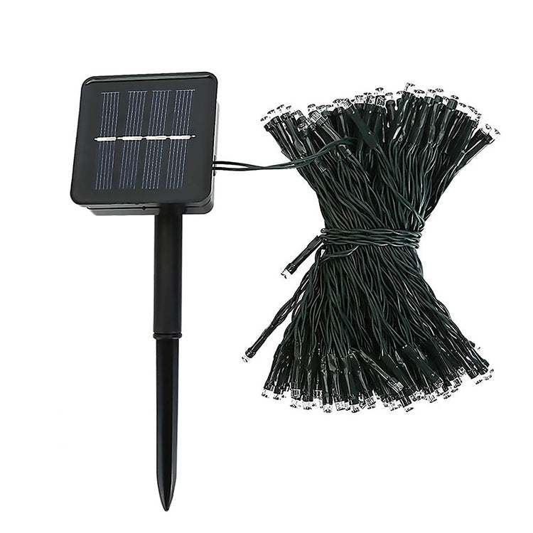 200 LED Solar String Lights - Waterproof Outdoor Christmas Decor, 72.5 ft, Blue