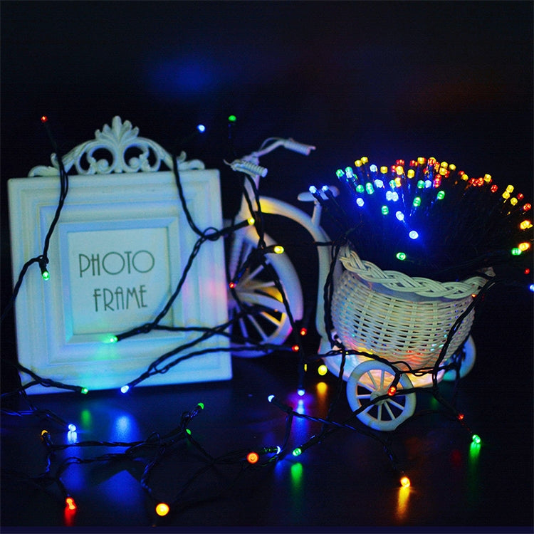 200 LED Solar String Lights - Waterproof Outdoor Christmas Decor, 72.5 ft, Blue