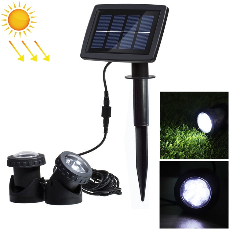 LED Solar Waterproof Underwater Spotlight Floodlight