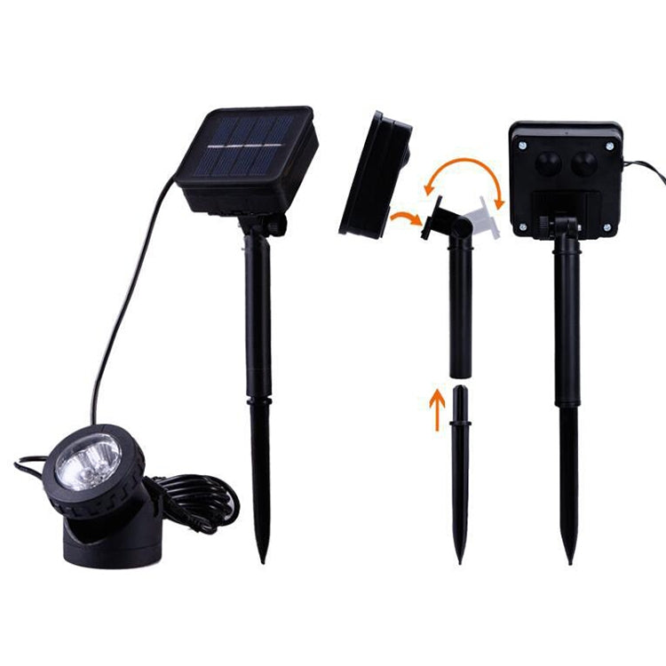 LED Solar Waterproof Underwater Spotlight Floodlight