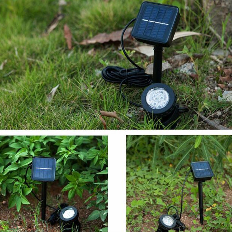 LED Solar Waterproof Underwater Spotlight Floodlight
