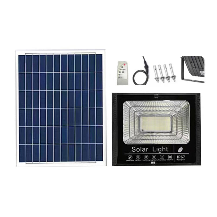 10W Waterproof Solar Floodlight with Remote Control and 100 LEDs