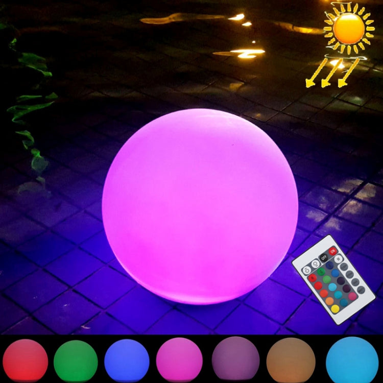 40cm Color Changing Solar Floating Garden Light with Remote Control