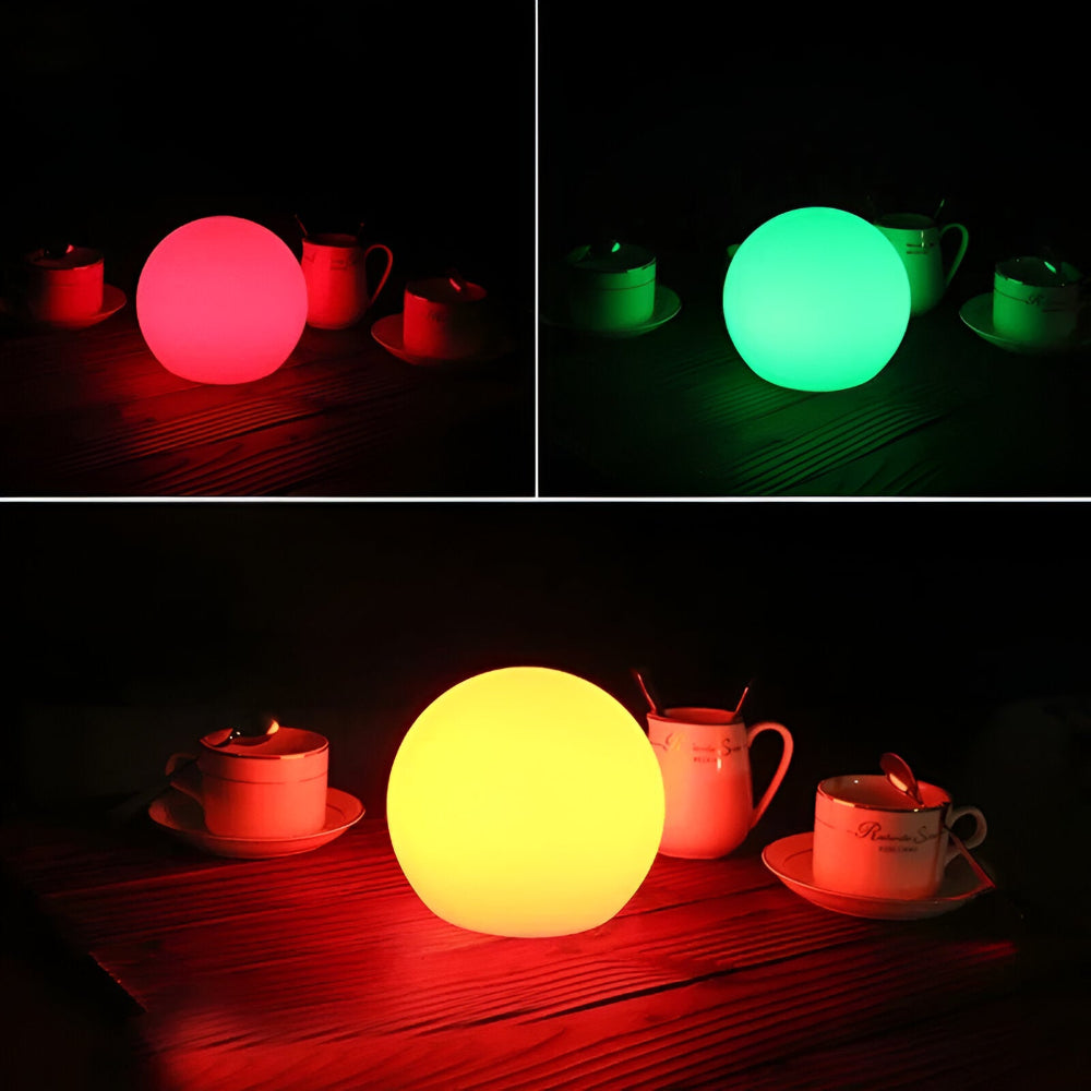 Rechargeable LED Table Lamp with Color Change and Remote Control