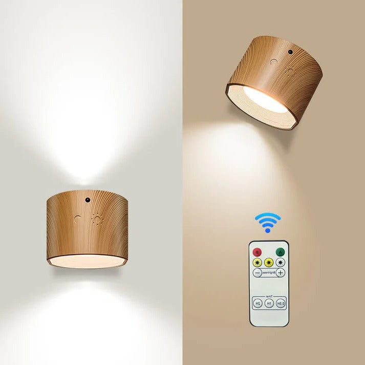 Rechargeable LED Wall Light with Magnetic Base and Adjustable Color Temperature