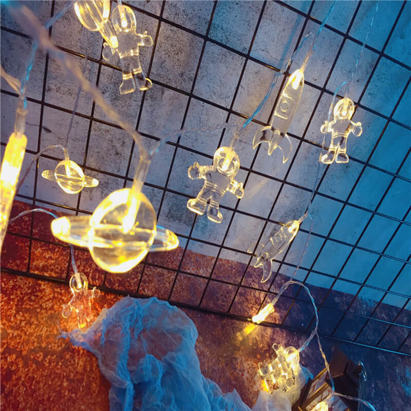 LED Astronaut String Lights with USB Power