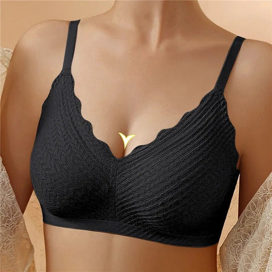 Wireless Non-Wired Bra with Adjustable Band