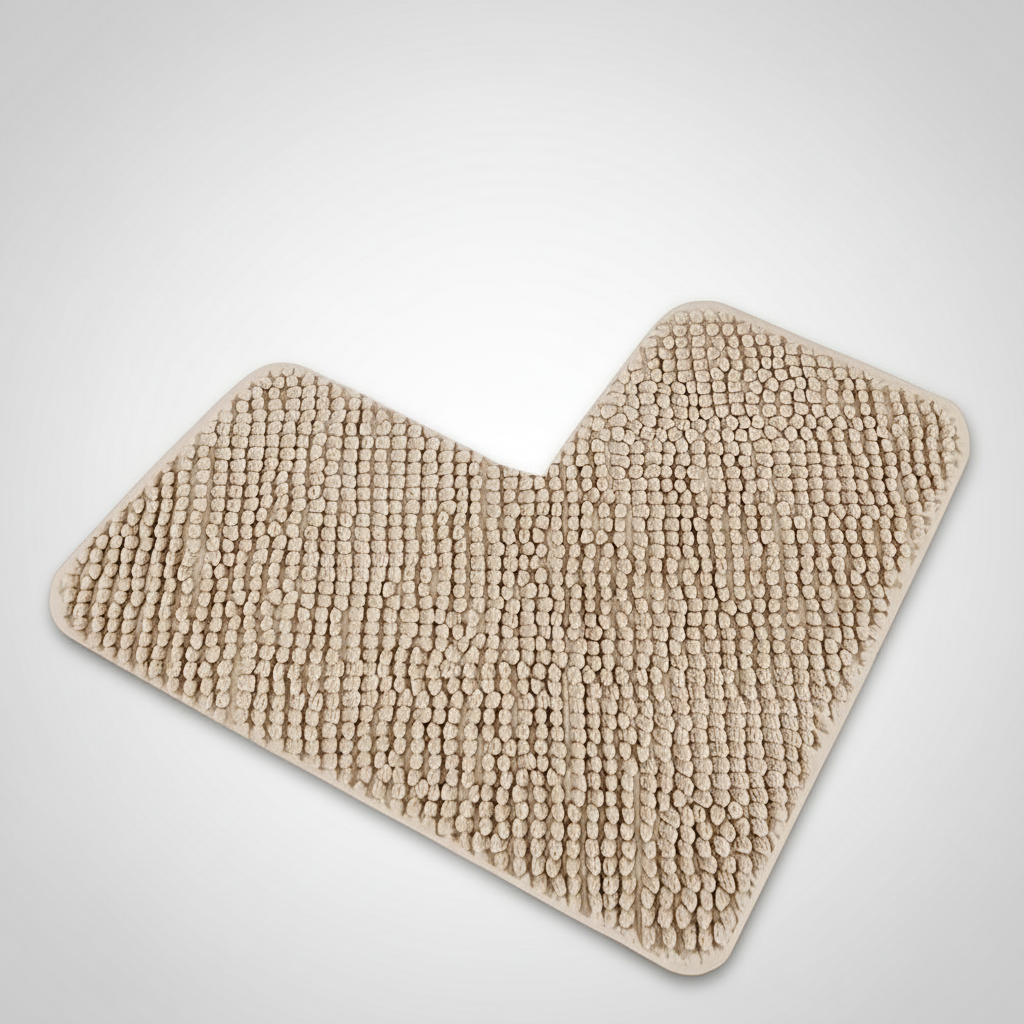 L-Shaped Non-Slip Corner Bath Mat