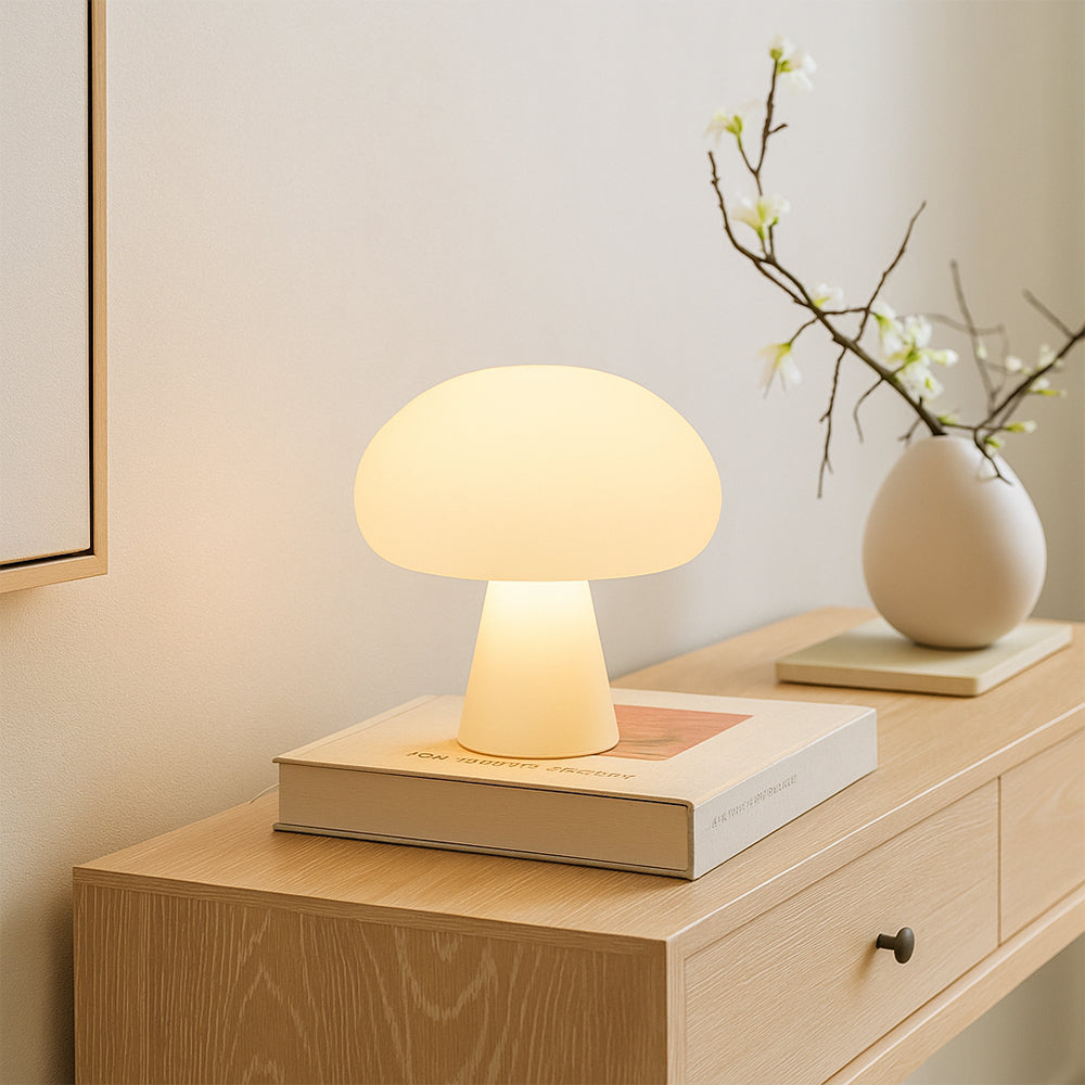 LED Mushroom Table Lamp for Indoor and Outdoor Use - Modern Design