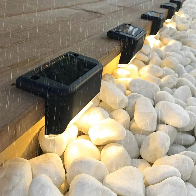 LED Solar Wall Light – Weatherproof Outdoor Garden Lamp