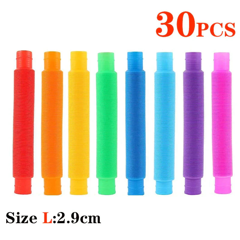 Large Telescopic Sensory Fidget Tube for Stress Relief and Creative Play