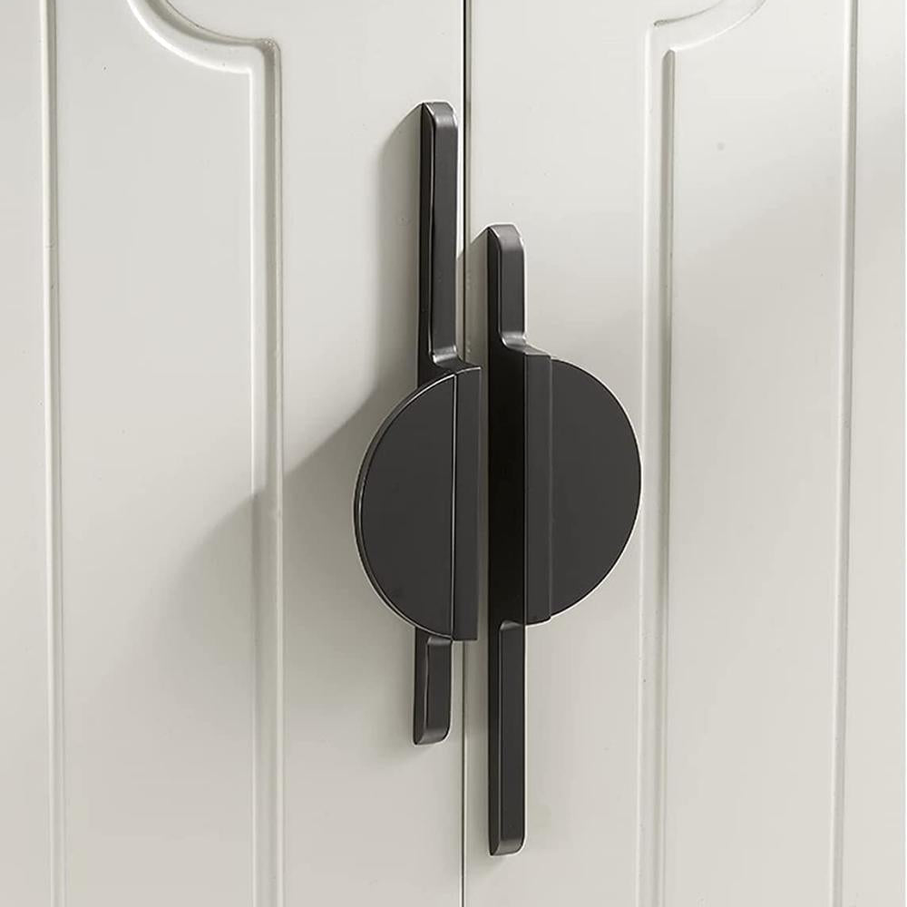 Half Moon Zinc Alloy Cabinet Handles and Pulls