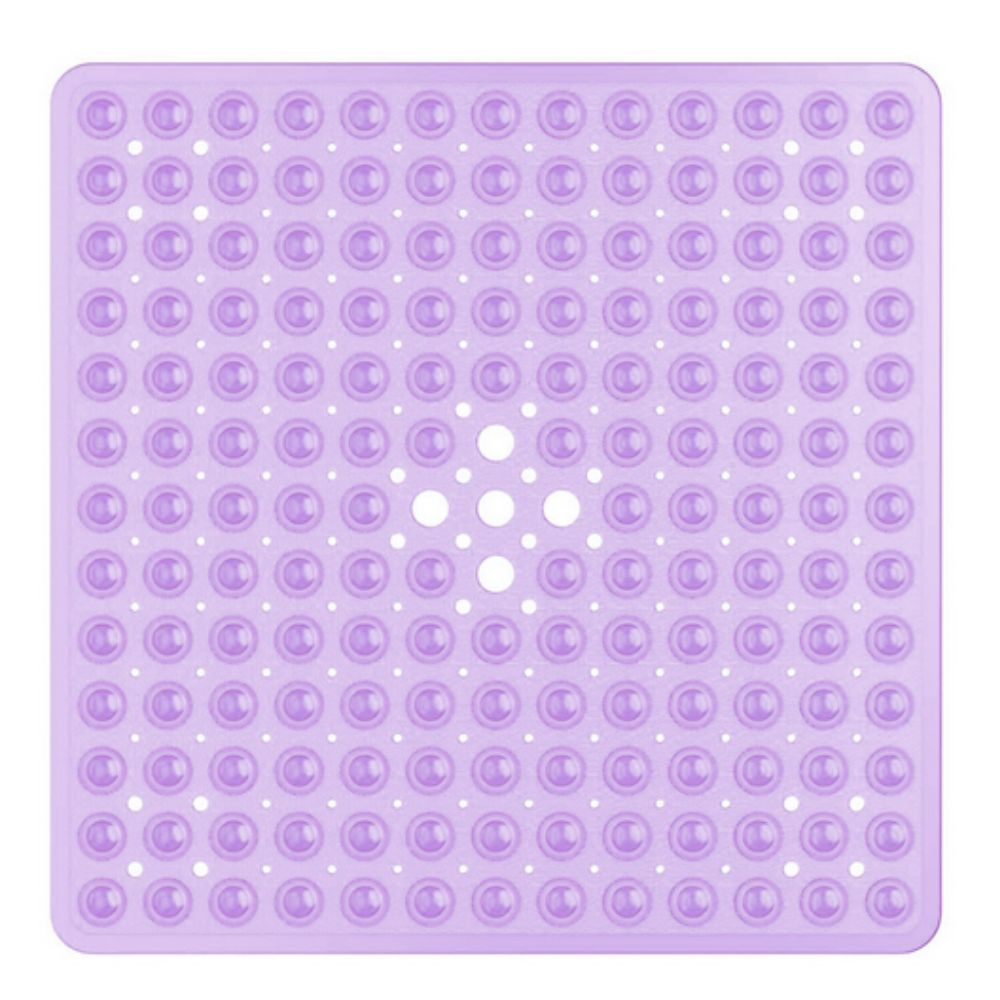 Non-Slip Square Shower Mat with Suction Cups
