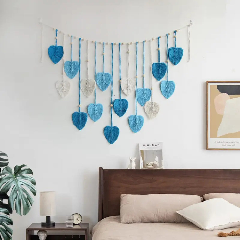 Leaf Macrame Wall Hanging - Eco-Friendly Bohemian Decor