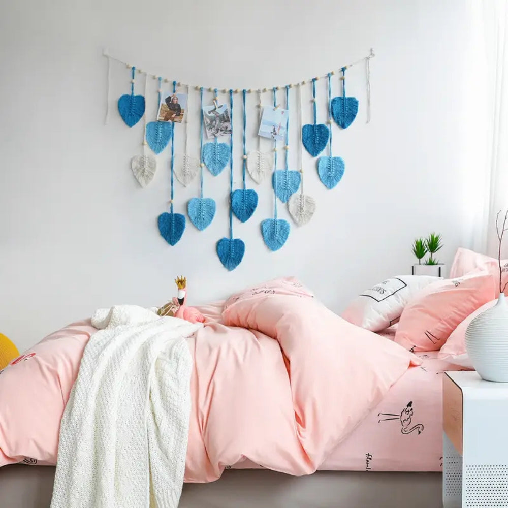 Leaf Macrame Wall Hanging - Eco-Friendly Bohemian Decor