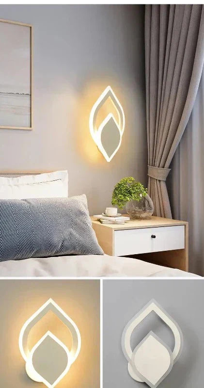 Heart-Shaped Wall Lamp for Cozy Ambiance