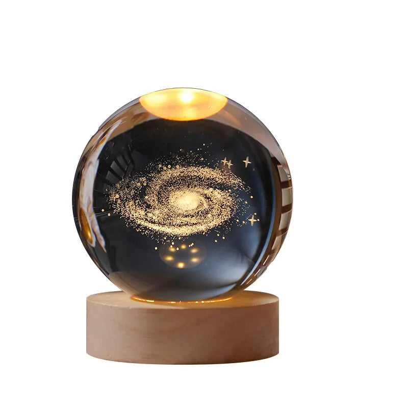 Solar System LED Table Lamp - Eco-Friendly Planet Design