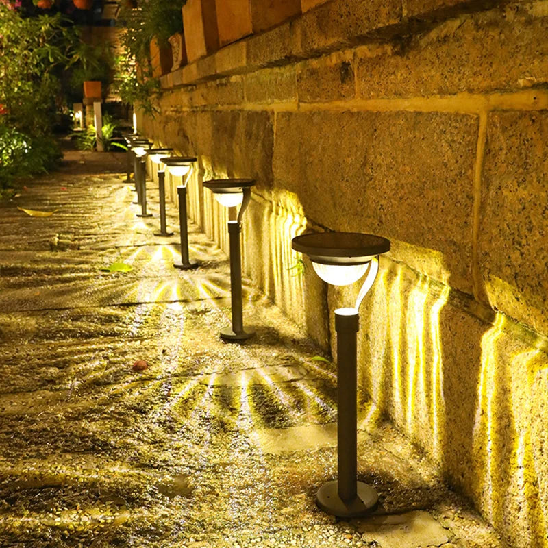 Solar-Powered LED Garden Light - Eco-Friendly Outdoor Illumination