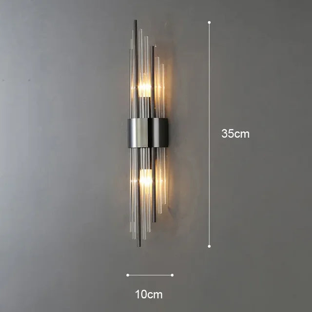 Chic LED Wall Light - Elegant Stainless Steel Design