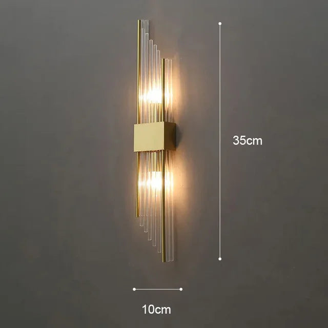 Chic LED Wall Light - Elegant Stainless Steel Design