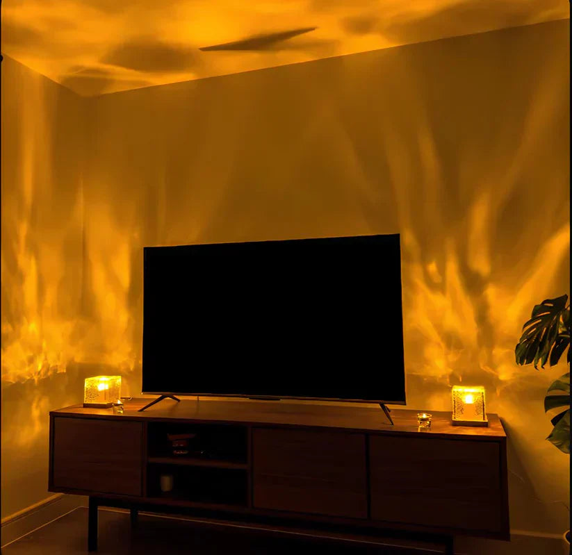 LED Aurora Projector Lamp with 16 Color Options